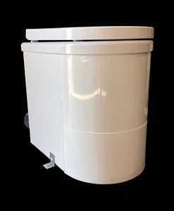 REFURBISHED TinyJohn Gas - Waterless Incinerator Toilet 120V AC/12V DC Dual