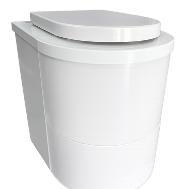 TinyJohn XL Gas or Electric - Waterless Incinerator Toilet