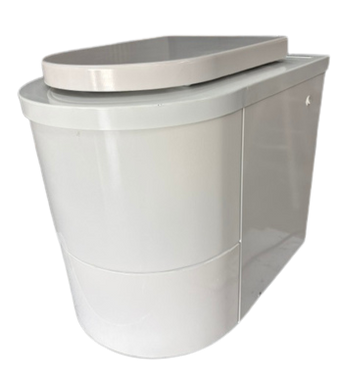 TinyJohn XL Gas or Electric - Waterless Incinerator Toilet